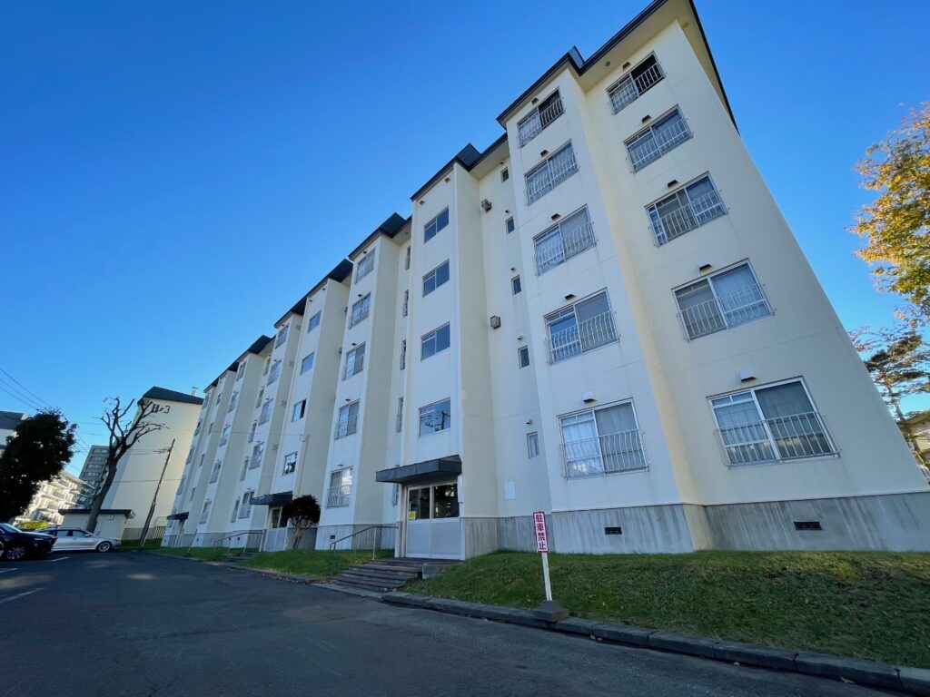札幌市内のマンション外観